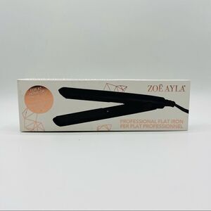 NWT - Zoe Alya Professional Flat Iron Travel Hair Straightener